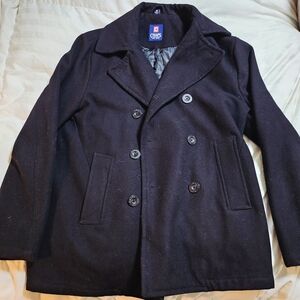 Chaps Men's Dark Peacoat